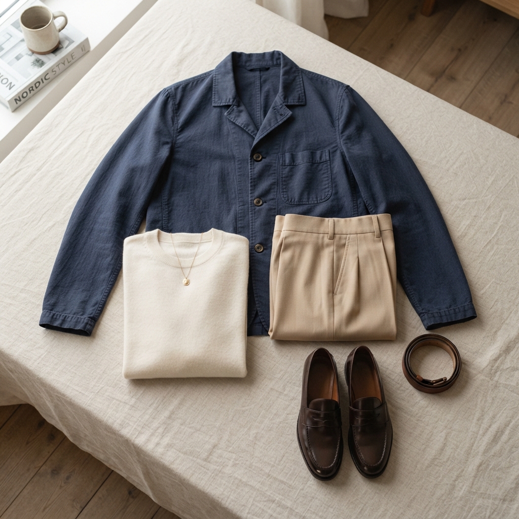 Clothes from a real wardrobe